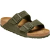 Image de Birkenstock Arizona Suede Leather Normal Vert Unisex