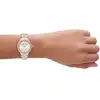 Image de Montre Femme EMPORIO ARMANI en Acier Bicolore Etanche