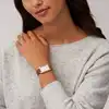 Image de Montre Femme FOSSIL RAQUEL en Cuir LiteHide  Marron Etanche