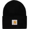 Image de Carhartt Wip Acrylic Watch Casquettes Noir Hommes