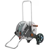 Image de Enrouleur de tuyau GARDENA CleverRoll M métal   Tuyau Classic 25m Ø15mm   Adapté petit jardin   Kit complet (18543-26)
