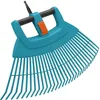 Image de Balai a gazon 2 en 1 XXL Combisystem GARDENA - Plastique renforcé - 77cm - 32 dents - Garantie 25 ans