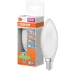 Image de Ampoules LED OSRAM, forme classique de mini bougie, remplacement de 60 watts, E14, B-shape, 6500 Kelvin, lumière du jour froide, mates