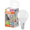 Image de Ampoules LED OSRAM, forme miniature classique, remplacement de 60 watts, E14, P-shape, 6500 Kelvin, lumière du jour froide, mates