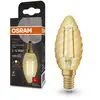 Image de Lampe LED OSRAM VINTAGE 1906® LED CLASSIC B 1,5 W 824 Gold E14 BW-Form, 120 lm, 2400 K, lumière chaude et confortable