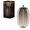 Image de Osram Vintage 1906® Ampoule LED décorative grande avec filament - style magnétique 4W 818 Fumé E27 Ovale ellipse, blanc chaud