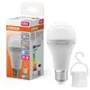 Image de OSRAM LED Classic A 60 Lampe de camping / lumière de secours avec batterie rechargeable intégrée (ex 60W) 8W blanc froid E27