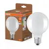 Image de OSRAM LED Superstar Classic Globe Lampe givrée, 3.8W, 4000K, blanc froid, E27