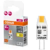 Image de OSRAM lampe à broche LED lampe PIN blanc chaud clair, 12 V, 1 W, 27000 K, G4 pack de 5