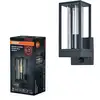Image de OSRAM ENDURA® CLASSIC FRAME Applique murale avec capteur E27 IP54 Gris foncé