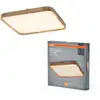 Image de OSRAM ORBIS Alicia plafonnier dimmable Click-DIM 36W 495x495mm décor bois