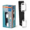 Image de OSRAM ORBIS Flamme Applique murale de salle de bain 11W Click CCT IP44 noir
