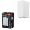 Image de OSRAM ENDURA Applique murale extérieure carrée haut-bas, blanche, GU10