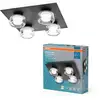 Image de OSRAM ORBIS Flamme Plafonnier de salle de bain 22W Click CCT IP44 noir