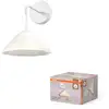 Image de OSRAM DECOR Applique murale Decor Lotus Leaf blanc, E14, 219 mm