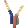 Image de OSRAM DECOR Applique paille, 2 flammes, E27, multicolore