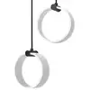 Image de OSRAM DECOR Suspension Circulaire, 2 Suspensions, 14W, Click CCT Noir