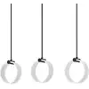 Image de OSRAM DECOR Suspension Circle, 3 suspensions, 20W, Click CCT Noir