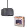 Image de OSRAM DECOR Suspension Décor Tissage en feutre gris, E27, 380 mm
