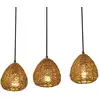 Image de OSRAM DECOR Suspension en papier goutte linéaire 3xE27 beige