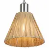 Image de OSRAM DECOR Suspension Décor Raphia vert-brun, E27, 200 mm