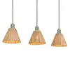 Image de OSRAM DECOR Suspension Décor Raphia Linéaire vert, 3xE27