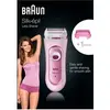 Image de Silk-épil Lady Shaver 5-100 Rose, et Tondeuse Pour Femme Sans Fil LS5100