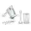 Image de Batteur et mixeur plongeant - BOSCH - MFQ3540 - 450W - 5 vitesses - 2 fouets - 2 crochets pétrisseurs