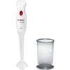 Image de Mixeur plongeant BOSCH MSM14100 CLEVERMIXX - 400W, 1 vitesse, pied plastique, bol mixeur, poignée ergonomique