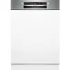 Image de Lave-vaisselle semi-encastrable BOSCH SMI6ZCS10E SER6 - 14 couverts - Induction - L60cm - 40 dB - Classe B - tiroir - Acier Brossé