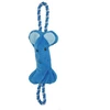 Image de Peluche avec corde, un jouet deux en un pour chien