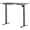 Image de Vinsetto Bureau Électrique Cadre de Table avec Moteur Bureau d'ordinateur Réglable en Hauteur Panneau de Particules Naturel + Noir 140x70x72-116cm
