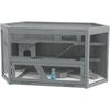 Image de PawHut Cage pour hamsters, 3 étages, bac amovible, bois/métal, 115x60x55 cm