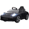 Image de AIYAPLAY Voiture Électrique pour Enfants à Monter, Télécommandée, Musique, Klaxon, USB, Ceinture de sécurité, pour 3-5 Ans, Noir