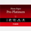 Image de Papier photo professionnel Platinum A2 Canon PT-101 - 20 feuilles