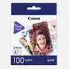 Image de 100feuilles de papier photo Canon ZINK  5x7,6cm