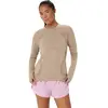 Image de Asics Road Seamless Vêtements femme Beige L