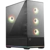 Image de gaming MAG PANO 110R PZ moyen tour noir ATX avec panneau latéral fenêtré verre trempé