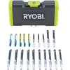 Image de Ryobi Coffret 20 lames scie sauteuse panachées bois & métal 75 & 100 mm RAK20JB