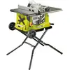 Image de Ryobi Scie circulaire sur table filaire 1800 W, lame de 254 mm, avec support à roulettes RTS1800EF-G