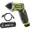 Image de Ryobi Tournevis 4V USB Lithium (1x 2.0Ah) RSD4-120T