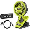 Image de Ryobi Ventilateur à pince 4V USB Lithium (1x 2,0 Ah) RCF4-120G