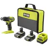 Image de Ryobi Perceuse-visseuse 18V ONE+ HP  Brushless (2x 2,0 Ah) RDD18C1-220S