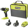Image de Ryobi Perceuse à percussion 18V ONE+  HP Brushless (1x4.0Ah & 1x2.0Ah) RPD18C1-242S