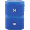 Image de Pack de 2 Mini Enceintes Colorées et Portables Bluetooth Kodak Soundbrix Bleu
