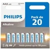 Image de LOT DE 20 PILES ALCALINES AAA 1,5V (LR03)