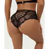 Image de Tanga taille haute Jazzy OhYeah - 46 - 48 Noir