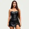 Image de Corset Wetlook Zip OhYeah - 40 Noir
