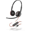 Image de Poly Blackwire 3220 Casque avec microphone USB Noir