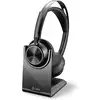 Image de Casque sans fil Poly Voyager Focus 2 UC avec support noir